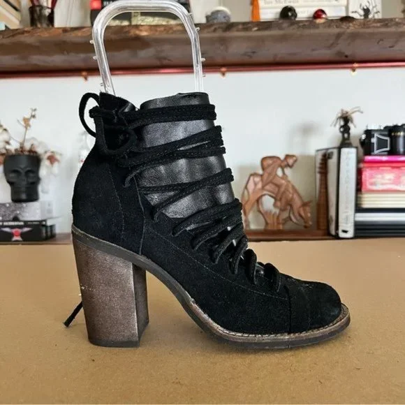 Free People x Faryl Robin Lucas Lace Up Boot - Picture 1 of 12